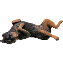Elivora Sandicast Life Boyut Rottweiler Heykel, Orijinal Size
