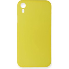 Verto Newface Apple iPhone Xr Kılıf Pp Ultra Ince Kapak - Sarı