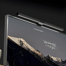 Elivora 51CM LED Monitör Işık Çubuğu, Ayarlanabilir Renk Sıcaklığı ve Parlaklığı, Uzaktan Kumandalı, Dimmer Kontrollü, USB Kablolu Çalışır, Göz Yormayan, Alüminyum Alaşım, P3E-PLUS, Siyah