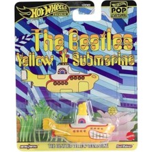 Elivora Beatles Yellow Submarıne Die Cast Sarı Filmden Denizaltı - Ölçek 1:64 - Uzunluk 7 cm Pop Culture JBL74