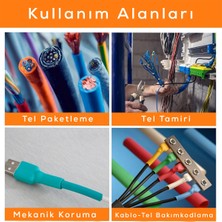 EkoAlışverişDünyam Makaron Kablo Tamir Seti Isıyla Büzüşmeli Daralan Hortum (5510)
