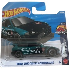 Hot Wheels Honda Civic Custom / Personnalise