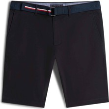 Tommy Hilfiger Tommy Hılfıger Erkek Marka Logolu Günlük Kullanıma Uygun Siyah Şort MW0MW42349 Bds