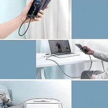 Elivora Type-C 3A Hızlı Şarj ve Data Kablosu Siyah - Hızlı Şarj, Usb-If Sertifikalı, Dayanıklı Tasarım