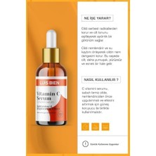 Elivora Luis Bien Leke Karşıtı Cilt Aydınlatıcı C Vitamini Serum 30 ml Yüzde Yirmi C Vitamini Yüzde Iki Ferulic Acid