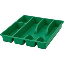 IKEA Smacker Çekmece Düzenleyici, Kaşıklık, Parlak Yeşil, 31X26 Cm.
