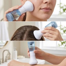 EkoAlışverişDünyam 140 Iğneli Serum Hazneli Dermaroller – 0-3 mm Ayarlı Dermaroller Mikro Iğneli Saç, Cilt ve Vücut Bakım Aparatı (5510)