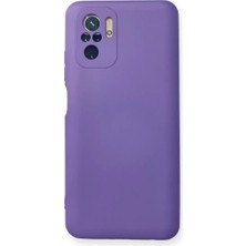 Esplendor Newface Xiaomi Redmi Note 10 Kılıf Nano Içi Kadife Silikon - Mor