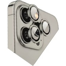 Esplendor Newface Apple iPhone 15 Pro Max Bilvis Titan Kamera Lens - Titan Gri