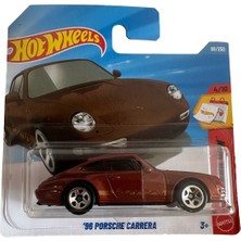 Hot Wheels 96 Porsche Carrera Diecast Model Metal Gövde ile Gerçekçi Detaylar