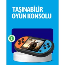 Eco Lounge Retro 520 Oyunlu Taşınabilir Konsol Hd Ekran USB Şarjlı