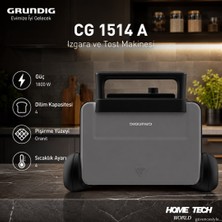 Grundig Cg 1514 A Izgara ve Tost Makinesi