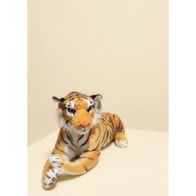 Peluş Kaplan 75 cm Turuncu