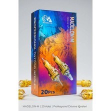Valor Madelon Eltte 1007RL 0,30 mm Kartuş Dövme Iğnesi | Kutuda 20 Adet | Long Taper