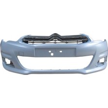 Bzt Citroen C4- 11/17; Ön Tampon Siyah (Astarlı Far Yıkamasız/sis Delikli/sensör Deliksiz(Tüv) 7401VN