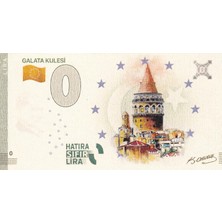 Benim Koleksiyonum 0 (Sıfır) Lira - Galata Kulesi Hatıra Sıfır Lira Fantezi Para