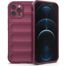 Esplendor Newface Apple iPhone 12 Pro Kılıf Optimum Silikon - Bordo