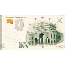 Benim Koleksiyonum 0 (Sıfır) Lira - Istanbul Üniversitesi Hatıra Sıfır Lira Fantezi Para