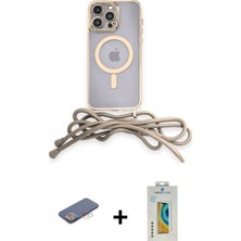 İlk El Grup Pilelistore™ iPhone 12 Pro Kılıf Eksen Özel Seri - Siyah Polymer Nano Ekran Koruyucu + Renkli Kamera Lens Koruma Cam - Mı