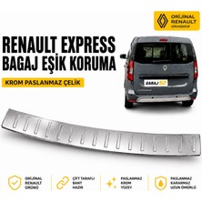 Renault Express Bagaj Eşik Çıtası Krom Orijinal Mais 849931112R