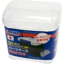 Meiho BM-100 Balıkçı Malzeme Kutusu - Kutu Yanı - Şeffaf