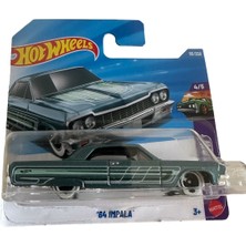 Hot Wheels 64 Impala Metal Gövde ile Detaylı Tasarım Lowrider Modeli Koleksiyonluk