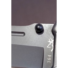 Browning 364 Özel Dokulu Kabzalı Taktik Flipper Cep Çakısı ve Edc Bıçağı