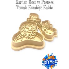 Dıymax Kış Masalı Temalı Kurabiye Kalıbı Seti 3'lü | Şeker Hamuru ve Kurabiye Baskı Kalıbı