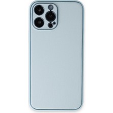 Timion iPhone 14 Pro Kılıf Coco Deri Silikon Kapak - Sky Blue Lütfen Alacağınız Ürünün Açıklama ve