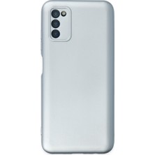 Timion Galaxy A03S Kılıf Nano Içi Kadife Silikon - Sky Blue Lütfen Alacağınız Ürünün Açıklama ve �