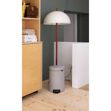 Brabantia Brb-Bra 252303-8710755252303-001-01-NEWICON Soft Grey Pedallı Çöp Kutusu 12L