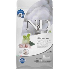 N&d White Balıklı Mono Protein Küçük Irk Yetişkin Köpek Maması 2 kg Hassas Deri İçin Özel Formül