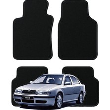 K2Carpet Skoda Octovia 1. Nesil (1996-2010) Özel Kesim Tam Uyumlu Lüx Oto Halı Paspas Skoda Octovia Paspas