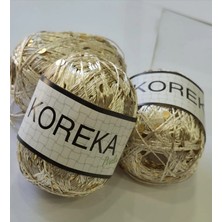 Milano Koreka Pırıltı Payetli Krem - PR181 - 50 gr 180 Metre