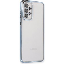 Timion Galaxy A53 5g Kılıf Razer Lensli Silikon - Açık Mavi Lütfen Alacağınız Ürünün Açıklama ve