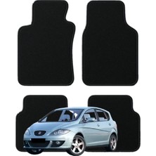K2Carpet Seat Toledo 3. Nesil (2004-2009) Özel Kesim Tam Uyumlu Lüx Oto Halı Paspas Seat Toledo Paspas