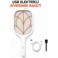 Raylax Elektrikli Sinek Raketi – Şarjlı, LED Işıklı, 360° Etkili, 15W Güçlü Voltaj, Taşınabilir Sinek Öldürücü Raket