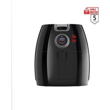 Woodhub 5l Akıllı Yağsız Fritöz, 8 Program, 1650W, Sağlıklı ve Pratik Kullanım
