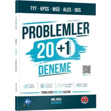 Anla Kazan Yayınları Kr Akademi Yks Tyt Kpss Msü Ales Dgs Problemler 20+1 Deneme Çözümlü - Anıl Gül Kr Akademi