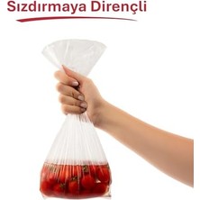 Canarino Orta Boy Buzdolabı Poşeti Dev Ekonomi 80’li, Yeni Ekonomik Buzdolabı Poşeti Orta Boy 24X38 Cm, Bpa Içermez, Sızdırmaz Saklama Torbası, Meyve, Sebze, Yemek, Et, Tavuk, Gıda Saklama Torbası