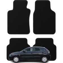 K2Carpet Seat Ibiza 3. Nesil (2002-2008) Özel Kesim Tam Uyumlu Lüx Oto Halı Paspas Seat Ibiza Paspas