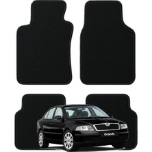 K2Carpet Skoda Octovia 2. Nesil (2004-2013) Özel Kesim Tam Uyumlu Lüx Oto Halı Paspas Skoda Octovia Paspas
