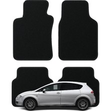 K2Carpet Seat Leon 2. Nesil (2005-2012) Özel Kesim Tam Uyumlu Lüx Oto Halı Paspas Seat Leon Paspas