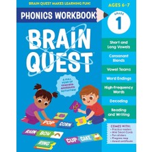 Workman Children's Brain Quest Phonics Workbook Grade 1