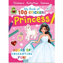North Parade Publishing My Book Of 100 Stickers - Princess