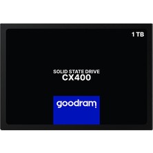 Goodram 1 TB SSD Disk 2.5'' Sata III 550 MB/s Okuma Hızı 490 MB/s Yazma Hızı 3D NAND SSDPR-CX400-01T