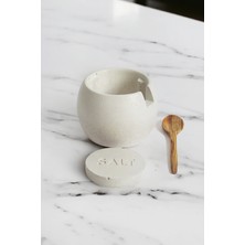 UltraMint Modern Ahşap Tuzluk ve Kaşıklı Set, Şık ve Kullanışlı Tasarım