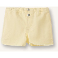 DeFacto %100 Pamuk Gabardin Şort Kız Bebek H8940A526HS