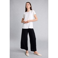 DeFacto Culotte Geniş Paça Krinkıl Viskon Kapri C9565AX26SM