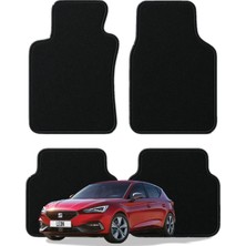 K2Carpet Seat Leon 4. Nesil (2020 Sonrası) Özel Kesim Tam Uyumlu Lüx Oto Halı Paspas Seat Leon Paspas
